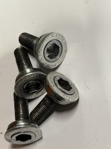 Campagnolo crank bolts and - bolts,