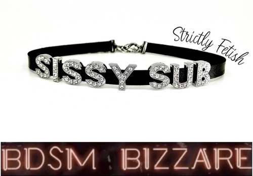 Mens bondage collar sissy - mens,