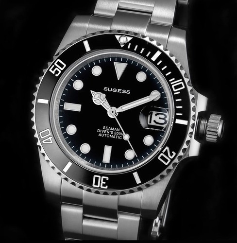 Sugess watch men diver - diver, nh35