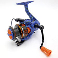 Fishing Reel | Blue & Orange |