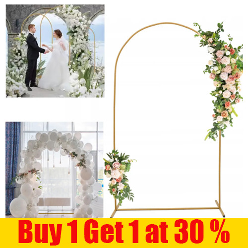 Metal arch backdrop stand - metal,
