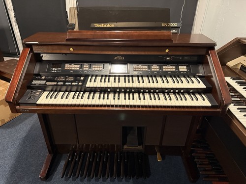 Roland at80s organ with - roland,
