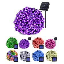 Solar Outdoor Lights Fairy String LED Waterproof Light Garden Party Decoration