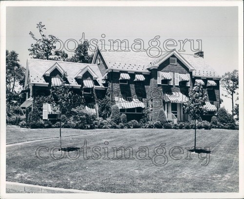 Large brick home with - brick,