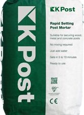 1 Full Pallet of Post Crete / K POST (Rapid Setting) 50 x 20kg Bags (1 TONNE)