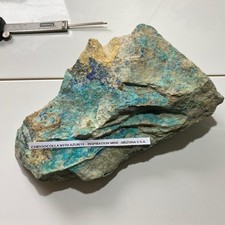 CHRYSOCOLLA WITH AZURITE -