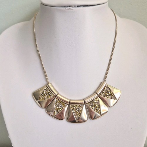 Gold tone bib style - gold,