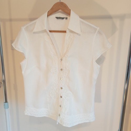 Per una white - una, linen