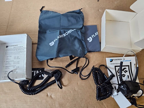 Vintage plantronics telephone - vintage,