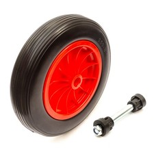 3.50-8 Wheel Tyre & Axle 14
