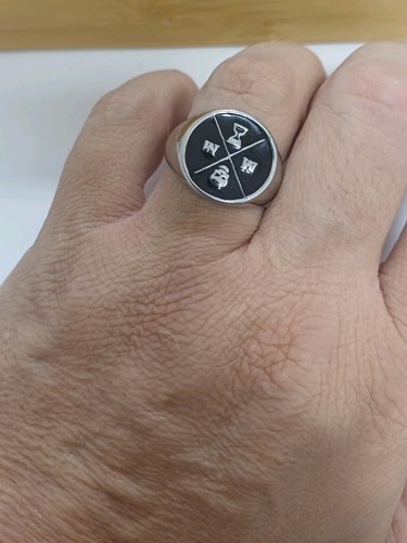 Stoic memento mori - stoic, ring
