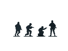 ASG Soldier Metal Silhouette