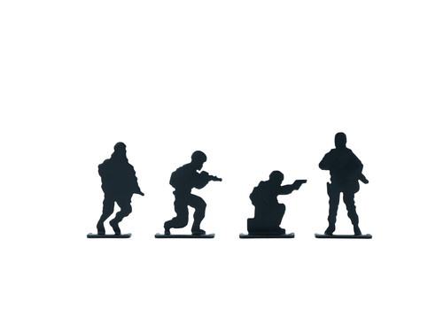 Asg soldier metal silhouette - soldier,