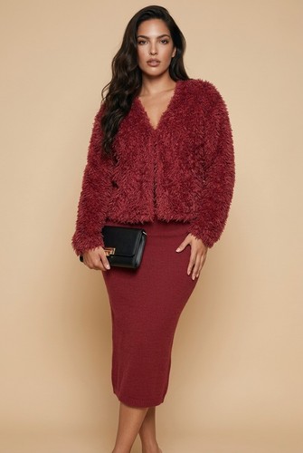 New look burnt - look, fluffy