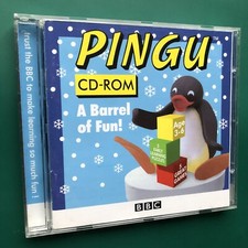 PINGU A Barrel of Fun Children 3-6 Puzzles Activity Educational CD-ROM Mac & PC