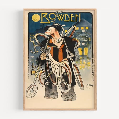 Bowden bicycle 1899 retro - bicycle,