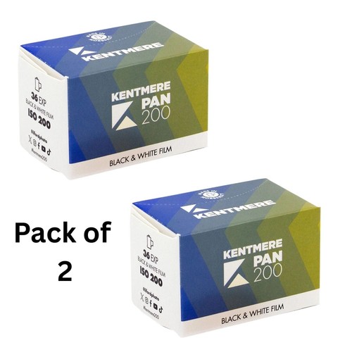 Kentmere pan 200 black - 200,