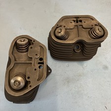 Douglas Classic Motorcycle Mk5 Cylinder Heads c/w Valves etc Great Condition