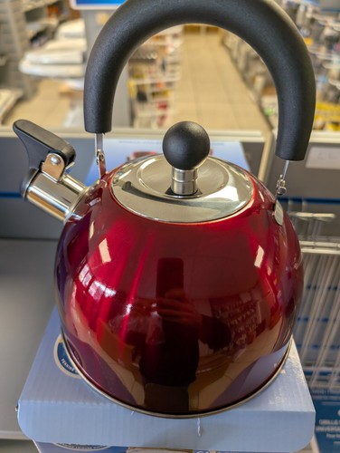 New pls chrome kettle red - *new*,