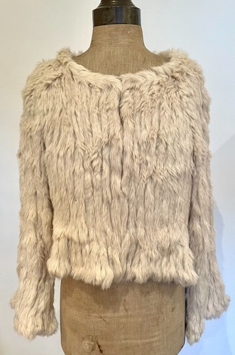Aitana cream rabbit fur - fur, jacket