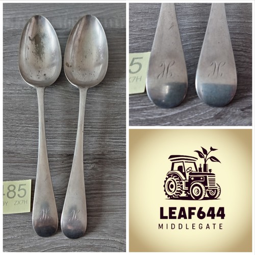 Epns serving spoons - spoons, old