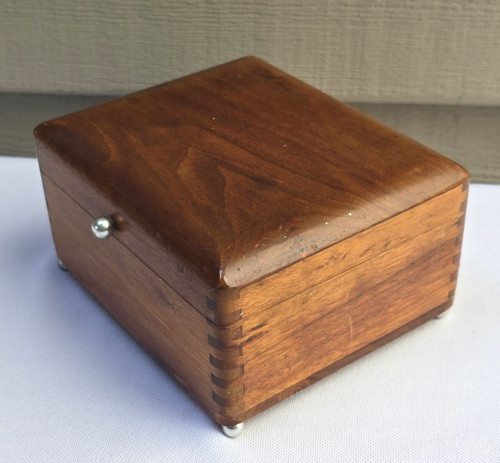 Vintage cedar wood keepsake - vintage,