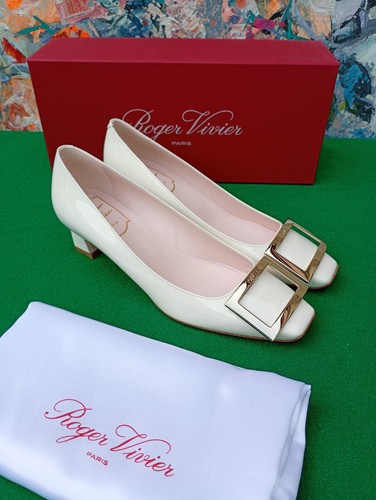 Roger vivier white - white, patent