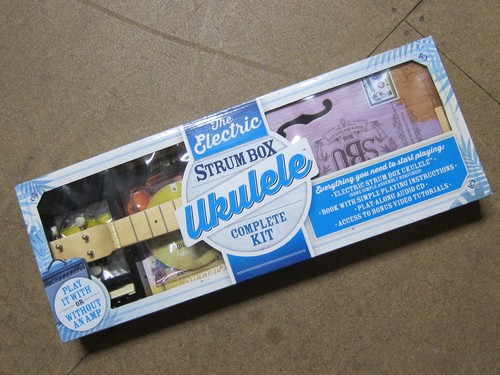 Electric strum box ukulele - strum,