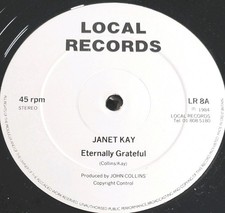 Janet Kay "Eternally Grateful" UK 1984 Local Label 12" 45rpm Single