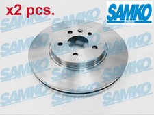 X2 PCS FRONT BRAKE DISC SET