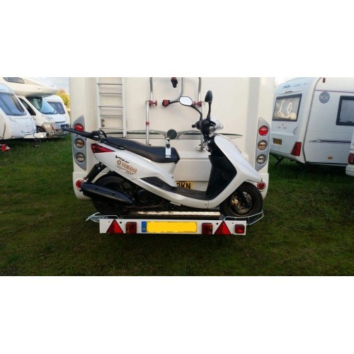 Towbar mounted scooter - mounted,