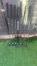 Set Of Dunlop Iron Clubs Steel Shaft And PW Flex Shaft