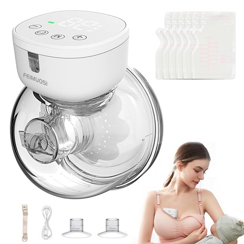 Wearable breast pump - pump, hands