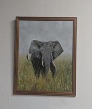 Vintage Wood Framed Painting