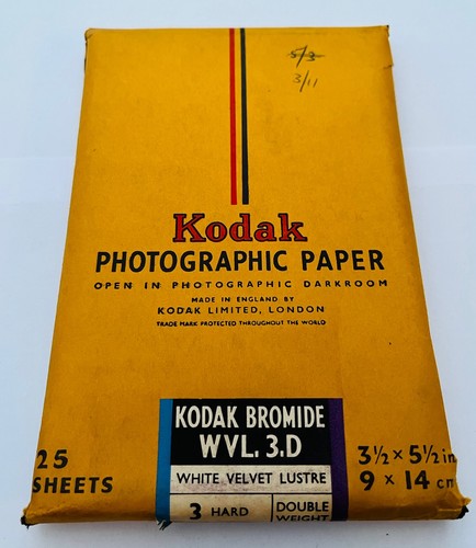 Kodak vintage bromide photo - kodak,