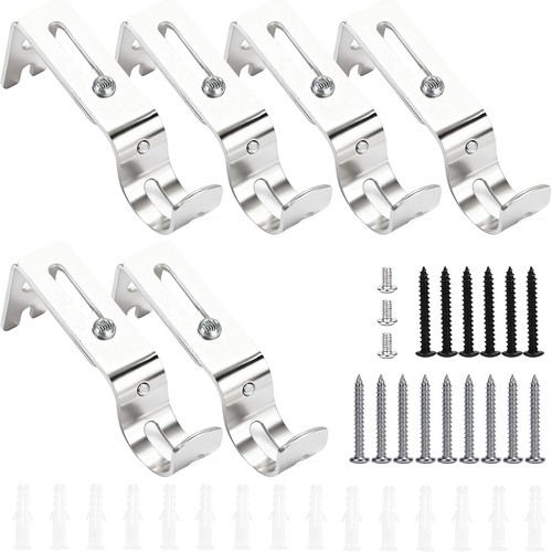 Pcs silver curtain - pcs, pole