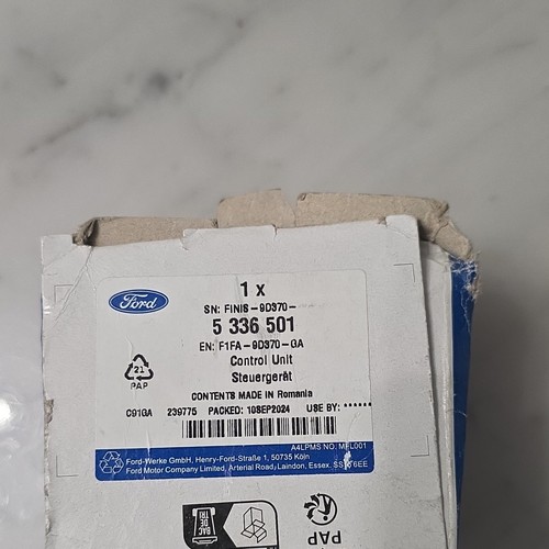 Ford mondeo fuel pump control - pump,