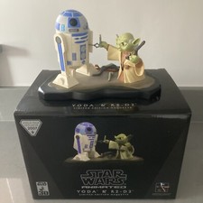 Star Wars Yoda & R2-D2 Gentle Giant Animated Maquette Convention Exclusive 2007