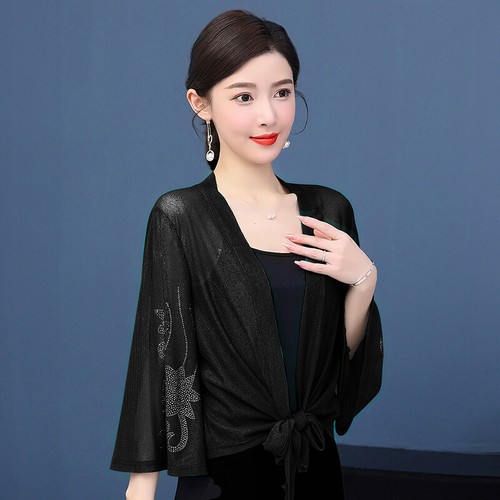 Lady sheer mesh - mesh, shrug