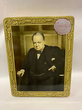 Huntley & Palmers Portrait Biscuit Tin, Winston Churchill 