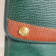 Phillippe Charriol  Green & Brown  Shoulder/cross Bag