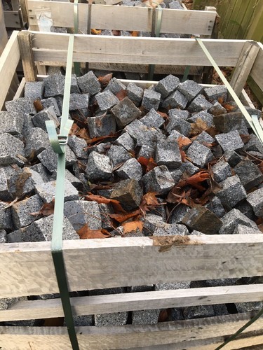 Granite cobble stones preta - stones,,