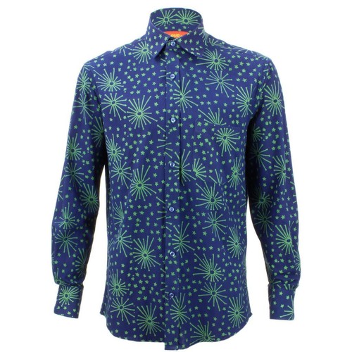 Mens loud shirt - shirt, retro