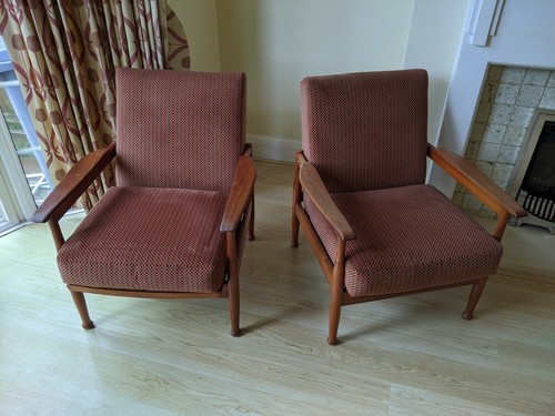 Pair retro 1960s - of, guy