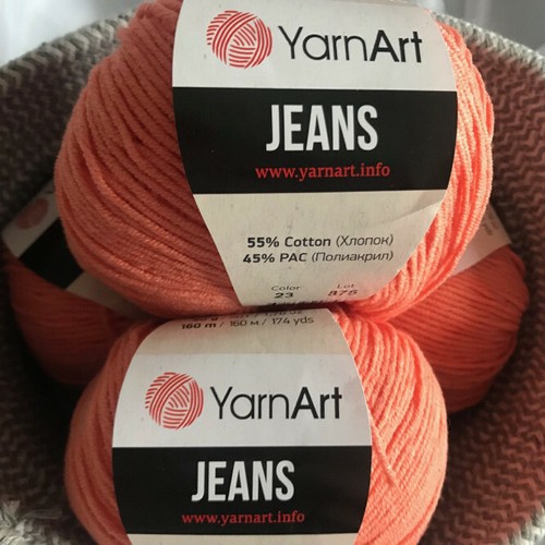 200g yarnart peach - yarnart,