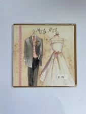 Mr & Mrs, Wedding Celebration,  Alex Clark Card.