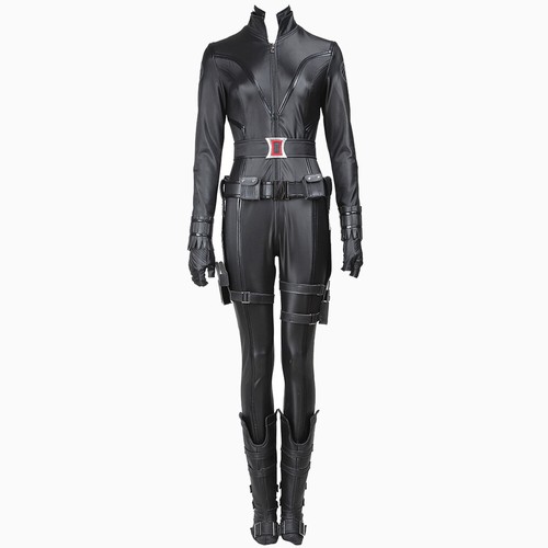 Black widow cosplay jumpsuit - cosplay,