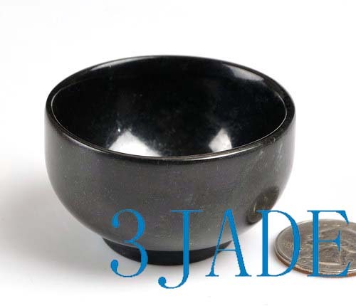 Hand carved natural black - carved,