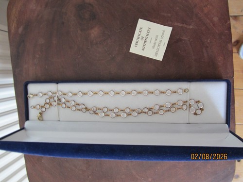 Swarovski necklace and