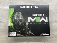 Call Of Duty Modern Warfare 2 II COD MW2 Cardboard Store Display Promo Poster